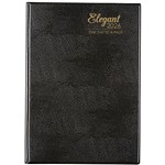CUMBERLAND 51EPBK ELEGANT APPOINTMENT DIARY DAY TO PAGE A5 BLACK