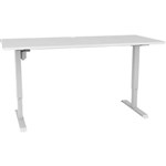 CONSET 50133 ELECTRIC HEIGHT ADJUSTABLE DESK 1500 X 800MM WHITEWHITE