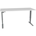 CONSET 50143 ELECTRIC HEIGHT ADJUSTABLE DESK 1800 X 800MM WHITESILVER