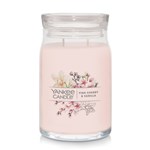 YANKEE CANDLE SIGNATURE LARGE JAR PINK CHERRY  VANILLA