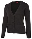 JBS LADIES WOOL BLEND CARDIGAN BLACK SIZE 08   6LC