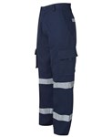 COTTON DRILL CARGO PANTS DOUBLE REFLECTIVE 3M TAPE NAVY 102R