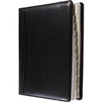 DEBDEN ELITE EXECUTIVE 1100U99 DIARY DAY TO PAGE 246 X 164MM BLACK