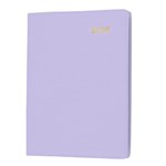 COLLINS BELMONT COLOURS 337PV55 DIARY A7 WEEK TO VIEW LILAC WITH PENCIL