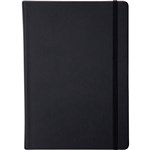 COLLINS LEGACY NOTEBOOK BLANK 240 PAGE EXPANDABLE INNER POCKET A5 BLACK