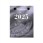 COLLINS DESK CALENDAR DCRT REFILL DAY TO PAGE TOP PUNCH