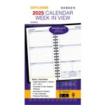 DEBDEN DAYPLANNER SL4700 SLIMLINE EDITION REFILL WEEK TO VIEW