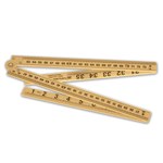 TEACHABLES FOLDING RULER 1METER BROWN