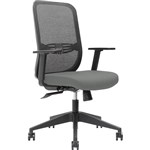 BRINDIS TASK CHAIR HIGH MESH BACK NYLON BASE ARMS STEEL