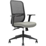 BRINDIS TASK CHAIR HIGH MESH BACK NYLON BASE ARMS SAND