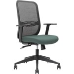 BRINDIS TASK CHAIR HIGH MESH BACK NYLON BASE ARMS TEAL