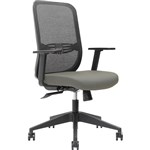 BRINDIS TASK CHAIR HIGH MESH BACK NYLON BASE ARMS MOCHA