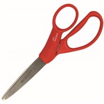 WESTCOTT ANTIMICROBIAL SCISSORS 178MM RED PACK 30