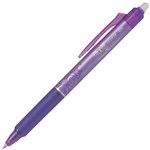 PILOT FRIXION CLICKER RETRACTABLE ERASABLE GEL INK PEN 05MM VIOLET