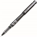PILOT V5 BEGREEN HITECHPOINT ROLLERBALL GEL PEN EXTRA FINE 05MM BLACK