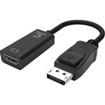 COMSOL DISPLAYPORT MALE TO HDMI FEMALE ADAPTER 4K2K 20CM BLACK