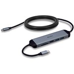LINDY 43326 USB TYPEC LAPTOP MICRO DOCKING STATION GREYBLACK
