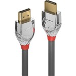 LINDY 37869 CROMO LINE HIGH SPEED HDMI CABLE 300MM GREY