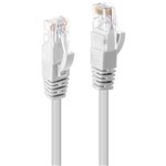 LINDY 48091 NETWORK CABLE CAT6 UUTP GIGABIT 500MM WHITE
