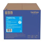BROTHER TN851XLC TONER CARTRIDGE HIGH YIELD CYAN