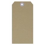 ESSELTE SHIPPING TAGS SIZE 2 40 X 82MM BUFF BOX 1000