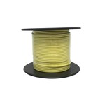 LIGHT DUTY HOOKUP CABLE RND 13X012MM ROLL 25M YELLOW