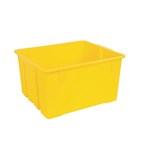ELIZABETH RICHARDS HEAVY DUTY STORAGE BIN YELLOW