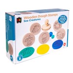 EDUCATIONAL COLOURS WOODEN DOUGH STAMPS SEA