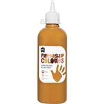 EDUCATIONAL COLOURS FRIENDSHIP COLOURS PAINT 500ML HONEY