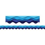 LEARNING CAN BE FUN OCEAN WAVES SCALLOPED BORDER PACK 12