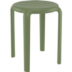 SIESTA EXCLUSIVE TOM STOOL 45 OLIVE GREEN
