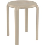 SIESTA EXCLUSIVE TOM STOOL 45 TAUPE