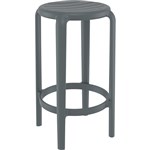 SIESTA EXCLUSIVE TOM BAR STOOL 65 DARK GREY