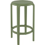 SIESTA EXCLUSIVE TOM BAR STOOL 65 OLIVE GREEN