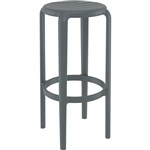 SIESTA EXCLUSIVE TOM BAR STOOL 75 ANTHRACITE
