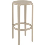 SIESTA EXCLUSIVE TOM BAR STOOL 75 TAUPE