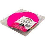 RAINBOW KINDER SHAPES PAPER CIRCLES 85GSM 180MM FLURO ASSORTED PACK 100