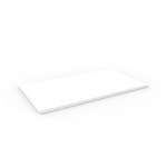 RAPIDLINE TABLE TOP 1500 X 750MM NATURAL WHITE
