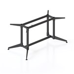 RAPIDLINE TYPHOON SINGLE STAGE MEETING TABLE FRAME 1500MM BLACK PC ALL OVER