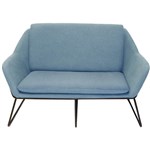 RAPIDLINE CARDINAL LOUNGE CHAIR 2 SEATER LIGHT BLUE