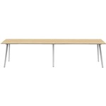 RAPIDLINE ETERNITY HIGH BAR TABLE 4200 X 750MM NATURAL OAKWHITE