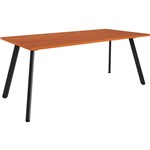 RAPIDLINE ETERNITY MEETING TABLE 1800 X 900MM CHERRYBLACK