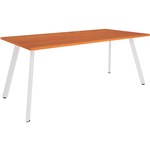 RAPIDLINE ETERNITY MEETING TABLE 1800 X 900MM CHERRYWHITE