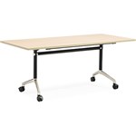RAPIDLINE TYPHOON FLIP TOP TABLE 1800 X 750 X 750MM BEECH