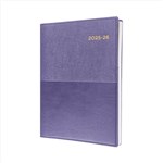 COLLINS VANESSA FY145V55 FINANCIAL YEAR DIARY DAY TO PAGE A4 PURPLE