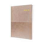 COLLINS VANESSA FY185V49 FINANCIAL YEAR DIARY DAY TO PAGE A5 ROSE GOLD
