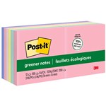 POSTIT 654RPA NOTES 76 X 76MM RECYCLED SWEET SPRINKLES COLLECTION PACK 12