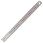 GNS RULER STAINLESS STEEL METRIC 300MM