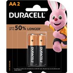 DURACELL COPPERTOP ALKALINE AA BATTERY PACK 2