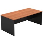 OM DESK 1500 X 900 X 720MM CHERRYCHARCOAL
